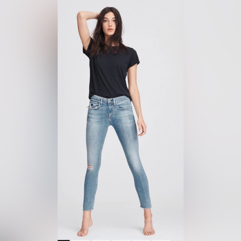 Rag & Bone Cate Mid-Rise Ankle Skinny